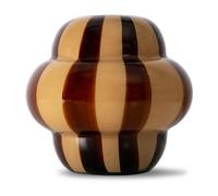 Byon Vase Curlie 20 cm Marron-beige