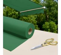 Byour3 - Tissu AU MÈTRE pour Auvents Extérieurs Protection UV Ombre Balcon Véranda Bâches Gazebo Auvent Latéral Pergola Camping-Car Coussins Bateau (Vert, Rouleau De 200 cm De Large)