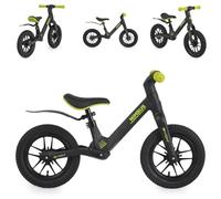 Byox, Roue Nimbus 12 Pouces avec Pneu Gonflable, siège réglable Roues Lumineuses, Coloris:Noires