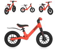 Byox, Roue Nimbus 12 Pouces avec Pneu Gonflable, siège réglable Roues Lumineuses, Coloris:Rouge
