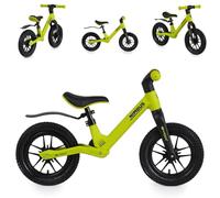 Byox, Roue Nimbus 12 Pouces avec Pneu Gonflable, siège réglable Roues Lumineuses, Coloris:verdoyant
