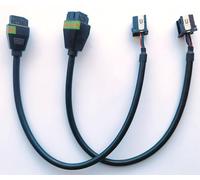 Bypass Passerelle de Dérivation 12pin+8pin Adaptateur, Câble d'extension de Diagnostic OBD Pour les Véhicules FCA à partir de 2018