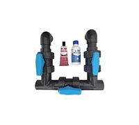 ByPiscine - Kit by Pass 50 mm Complet pour Pompe à Chaleur ou électrolyseur au sel