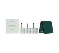 Byredo Deep Teal Set of 3 Leather Pouch: Solar Flare, Flower Play, Kumato Face