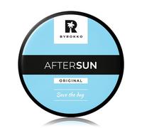 BYROKKO Crème après-soleil, Lotion de bronzage naturelle avec menthol, beurre de mangue et vitamine E, rafraîchit, hydrate et nourrit la peau exposée au soleil, Vegan, Sans parabènes, 195ml