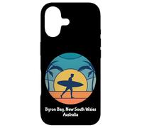 Byron Bay Nouvelle-Galles du Sud Australie Surf Vintage Surfer Coque pour iPhone 17