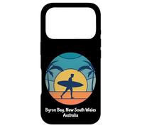 Byron Bay Nouvelle-Galles du Sud Australie Surf Vintage Surfer Coque pour iPhone 17 Pro