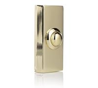 Byron Bouton de Sonnette DBW-21027 - Universel - Installation bifilaire