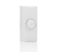 Byron DBW-22011 Wired Surface Mount Doorbell Push Button, Universal Compatibility, Illuminated, Waterproof, Easy 2-Wire Installation, Elegant Design