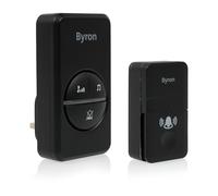 Byron DBY-23452BS Sonnette sans fil Energie cinétique Noir