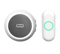 Byron Ensemble de sonnette enfichable sans fil Blanc