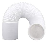 Bysameyee Tuyau de climatiseur portable, 150mm de diamètre 2m de longueur Tuyau flexible d'évent d'échappement CA, pièces de climatiseur à filetage anti-horaire compatibles avec LG, Delonghi et plus