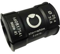 BySchulz manchon de réduction Speedlifter potence/guidon Ø31,8mm/Ø25,4mm, noir
