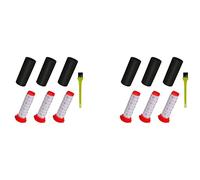 BYSL Kit de filtres de rechange pour Athlet, 6 filtres principaux + 6 filtres en mousse pour aspirateur