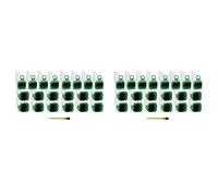 BYSL Lot de 40 à poussière pour aspirateur Vorwerk Kobold VB100 VB 100 FP100 100