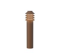 Louis Poulsen - Bysted Garden LED Lampe de Jardin Long 2700K avec Lance + Connector Corten Lou