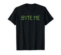 Byte Me Funny Computer Science Pun Blague G veloppeur Humour T-Shirt