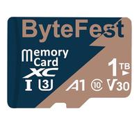 ByteFest Carte Mémoire Mic roSD 1To avec Adaptateurs, UHS-I U3 C10 V30 4K UHD, TF Card pour Caméras d'action Drone Consoles de Jeux