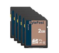 ByteFest Carte SD 2Go Lot de 20, Cartes SDHC Mémoire SD Classe 10, A1, U1, V10