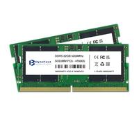 ByteFest RAM DDR5 64Go Kit (2x32Go) 5200MHz SODIMM CL42 1.1V 262 Pin Gaming Mémoire RAM pour Ordinateur Portable/Laptop/Mini PC