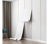 ByteRunning Autocollants muraux d'isolation Thermique,Rouleau de Papier Peint imperméable et insonorisant,Papier Peint en Mousse texturé Moderne,Dalles De Plafond à Coller,pour Murs et plafonds