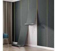 ByteRunning Autocollants muraux d'isolation Thermique,Rouleau de Papier Peint imperméable et insonorisant,Papier Peint en Mousse texturé Moderne,Dalles De Plafond à Coller,pour Murs et plafonds