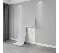 ByteRunning Autocollants muraux d'isolation Thermique,Rouleau de Papier Peint imperméable et insonorisant,Papier Peint en Mousse texturé Moderne,Dalles De Plafond à Coller,pour Murs et plafonds