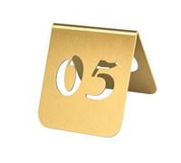 ByteRunning Chevalets de Table Numérotés,Numéros de Table,Numéros de Commande de Restaurant,Facile à Nettoyer,Réutilisables,Empilables,pour aux cafés,hôtels,Mariages,banquets,fêtes,événements
