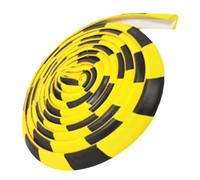 ByteRunning Coins de Protection d Angles Jaune et Noire en Forme de L,Protège-Murs et Angles Haute Résistance,5m Mousse Protection,Auto-adhésif,pour Colonnes de Parking et Sécurité de Garage