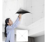 ByteRunning Dalle De Plafond,Dalles De Plafond Autocollantes en PVC,Dalles De Plafond à Coller,LéGer Et Installer Facile,Convient à La DéCoration d'un Bureau à Domicile