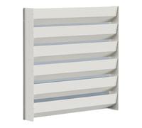 ByteRunning DéFlecteur De Climatiseur De Couverture D'Unité Ca ExtéRieure,DéFlecteur De Climatisation Carré,DéFlecteur RéGlable pour Climatiseur,éCran De Protection De Ventilation,Coupe-Vent