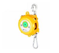 ByteRunning Équilibreur à Ressort Robuste,Rétractable d'équilibreur de Ressort,Ressort équilibreur accrochant,Outil Support à Suspendre d'Équilibreur à Ressort,1,5 m de Longueur étirée.