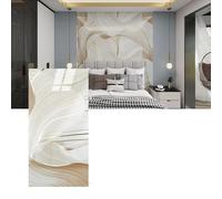 ByteRunning Marbre Carrelage Adhesif Mural Panneau,Papier Peint Autocollant Effet marbre,Panneau Mural Salle de Bain PVC,Dalle De Plafond,imperméable et résistant à l'huile,pour Cuisine,Bains,Salon