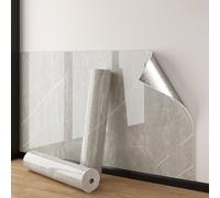 ByteRunning Papier Peint Autocollant Effet marbre,Rouleau de Papier Peint Autocollant Imitation marbre,Dalle De Plafond,épaissi,imperméable et résistant à l'huile,pour Cuisine,Salon,Fond Décor TV