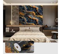 ByteRunning Papier Peint Autocollant Effet marbre,Rouleau de Papier Peint Autocollant Imitation marbre,Dalles de Plafond décoratives en PVC,Peut êTre Coupé,imperméable,pour Bureaux,Magasins,Ateliers