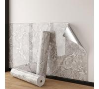 ByteRunning Papier Peint Autocollant Effet marbre,Rouleau de Papier Peint Autocollant Imitation marbre,Dalle De Plafond,épaissi,imperméable et résistant à l'huile,pour Cuisine,Salon,Fond Décor TV