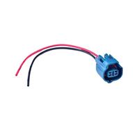 BYTNHNT Connecteur Automatique de Clignotant de Lampe à 2 Broches, connecteur de Phare antibrouillard, réglage de la Hauteur, Prise de Moteur 90980-11156 6189-0031 6189-0238(with 15 cm wire)