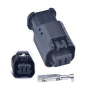 BYTNHNT Connecteur Automatique Te à 2 Broches se/nsor/s Phares de Direction p/lug série 1801175 Compatible avec Le ci;to/en 1801175-1 1801175-2(Balck)