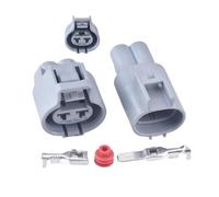 BYTNHNT Connecteur de Ventilateur électronique étanche Automatique à 2 Broches, Prise d'assemblage de Pompe de surpression de Frein Compatible with The 176142-2 76143-6(Female and Male)