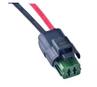 BYTNHNT Prise de capteur de température d'eau à 2 Broches, connecteur de compresseur de climatisation de Phare 1121700225CE001 211PC022S5149(with 15cm Wires)