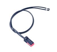BYTNHNT Te - connecteur de Faisceau de câbles Automobile Femelle, série 0.6, 2 Broches, Prise de Fil électrique Non scellée avec bornes 1452599-1 1452600(with 15cm Wires)