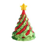 Byuexhp Arbre de Noël imprimé 3D - Relaxation sensorielle hivernale - Arbre de Noël imprimé 3D Jouet empilable | Pour filles adolescentes adultes salle de classe dortoir étudiant salon