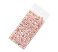 Byuexhp Autocollants en mousse 3D - Décoration amusante d'animaux de dessin animé - Autocollants amusants pour scrapbooking - Pour la maison, l'école, le bricolage, le scrapbooking, le journal