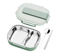 Byuexhp Boîte à déjeuner en acier inoxydable pour - Boîte à déjeuner isolée en acier inoxydable pour l'école - Accessoires de cuisine et de salle à manger - Pour le sport, le pique-nique d'été
