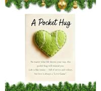 Byuexhp Carte de vœux, souvenir d'encouragement sur le thème du golf, design cœur, pierres d'affirmation, pour Thanksgiving, la fête des mères, la Saint-Valentin, Noël, un anniversaire, pour femmes