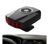 Byuexhp Chauffage De Voiture Électrique - Portable Dégivreur Chauffant Avec Support - Petit Ventilateur Chauffant Ajustable Pour Pare-brise - Pour Automobile Berline Pick Up Scooter SUV Camping Car