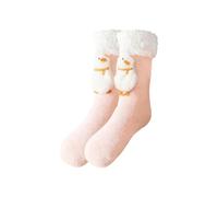 Byuexhp Chaussettes chauffantes - Chauffe-pieds rechargeables de Noël | Chaussettes chaudes antidérapantes pour l'intérieur - Pour adultes hommes femmes camping maison voyage promenade temps froid