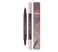 Byuexhp Crayon à sourcils | Crayon de contour double face 2 en 1 | Crayon à sourcils résistant à la saleté, pour une utilisation dans le maquillage de beauté, les rendez-vous galants, les fêtes et les