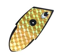 Byuexhp Leurre pour pêche à la truite en eau salée, pêche à la truite de mer, pince à appât robuste pour débutants, papa, côte, lac, truite, mer, plein air, aventure, étang, saumon, rivière, étang