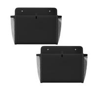 Byuexhp Lot de 2 organiseurs de porte pliables avec grandes poches, organiseur mural pour livres, collations et clés, pour salle de bain, cuisine, garage et camping-car, 33 x 29 x 8 cm